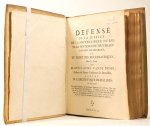 NESSE, GUILLAUME VANDE, MALINES, L'ARCHEVEQUEDE DE - Defense de la justice, de la souverainete', du roi, de la sentence du souverain conseil de Brabant et du droit des ecclesiastiques, dans la cause de M. Guillaume Vande Nesse, pasteur de Sainte Catherine de Bruxelles, contre M. L'Archeveque de ...