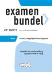  - Examenbundel havo Maatschappijwetenschappen 2018/2019