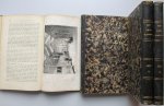 Redactie - Het Leeskabinet; Mengelwerk tot Gezellig Onderhoud voor beschaafde kringen 1851 4 vols text complete with plates