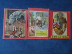 N.n.. - De Wolf en de 7 Geitjes/ Mijn lievelings Boek/ Kleurboek. 3 kinderboekjes.