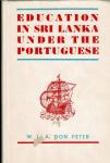 W.L.A. Don Peter - Education in Sri Lanka under the Portuguese