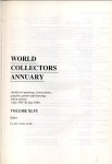 Laake, M.J. van - World Collectors Annuary XLVI.