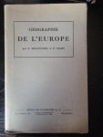 F. Kraentzel, P. Mahy - Géographie de l'Europe. A l'usage de le'enseignement Moyen et Normal