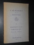 Catalogus - Catalogus van de Bibliotheek der Theosofische Vereniging, Nederlandse Afdeling Catalogus - Catalogus van de Bibliotheek der Theosofische Vereniging, Nederlandse Afdeling