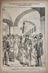 Braakensiek, Johan (1858-1940) - [Original lithograph/lithografie by Johan Braakensiek] De behandeling van de voorstellen betreffende Armenzorg en Kindervoeding uitgesteld, 21 Januari 1894, 1 pp.
