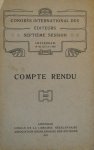 Cercle de la Librairie Néerlandaise, Association Néerlandaise des éditeurs - Congrès international des éditeurs : septième session, Amsterdam, 18-22 juillet 1910