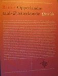Battus - Opperlandse taal en letterkunde