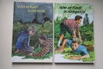 L. Vogel - 2 boeken samen: Wim en Karel In Oorlogstijd   &   Wim en Karel In het Verzet