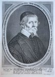 Reinier van Persyn (1614-1688) after Ludolf de Jongh (1616-1679) - [Engraving, portrait print] Portrait of Petrus Purmerent (at 76?), Roman Catholic priest, 1650-1700..
