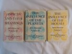 Whitman, Edward W - Astro-kinetics Volume 1: The Influence of the Houses - Volume 2. The Influence of the Planets - 3. Aspects and Their Meanings