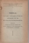 Instituut voor Sociaal Onderzoek van het Nederlandse Volk., Congres over de gevolgen van de bevolkingsvermeerdering (26-03-1949 : Amsterdam) - Verslag van het congres over de gevolgen van de bevolkingsvermeerdering, gehouden op 26 maart 1949 door het Instituut voor Sociaal Onderzoek van het Nederlandse Volk in Krasnapolsky te Amsterdam.