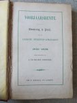 Hoop, junior'szoon, A. van der (redactie) - VOORJAARSRENTE Bloemlezing, in poëzij uit de Leidsche studenten-almanakken van 1825-1850