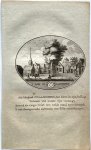 Van Ollefen, L./De Nederlandse stad- en dorpsbeschrijver (1749-1816). - [Original city view, antique print] 't Dorp Cillaarshoek, engraving made by Anna Catharina Brouwer, 1 p.