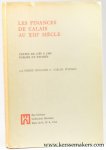 Bougard, Pierre / Carlos Wyffels. - Les finances de Calais au XIIIe siecle. Textes de 1255 a 1302 publies et etudies.