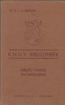 Bergh, G.C. van den, E.A. - K.N.G.V. Bibliotheek Eerste, tweede en derde reeks