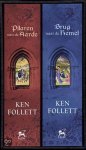 Ken Follett - Cassette Follett Pilaren Van De Aarde + Brug Naar De Hemel