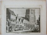 Spilman, Hendricus (1721-1784) after Pronk, Cornelis (1691-1759) - De Kerk te Woudrichem. 1732.