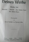Heine, Heinrich - Heines Werke in 4 banden (15 delen)