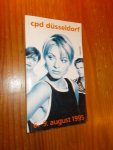 red. - CPD Dusseldorf. 6.-9. August 1995.