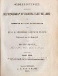 MEYER, Joseph - Onderrigtingen aangaande de zwangerschap, de verlossing en het kraambed in brieven van een geneesheer aan eene aanzienlijke gehuwde vrouw, vrij bewerkt naar het Hoogduitsch.