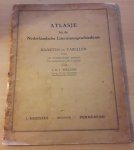 Willems, J.H.J. - Atlasje bij de Nederlandsche literatuurgeschiedenis. Kaarten en tabellen voor de middelbare school en hoofdacte-studie