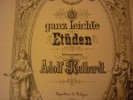 Diverse componisten - Etuden-Album; 61 ganz leichte Etuden (herausgegeben von Adolf Ruthardt)