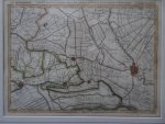 Utrecht / Zuid-Holland. - Carte particulière des environs d'Utrecht Goude et Woerden.