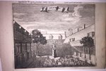 after Caspar Commelin (1636-1693) - [Antique print, etching] Dol-Huys (Het Dolhuis in Amsterdam), published ca. 1726.