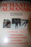Bruijn de Hans, Detmar Philip, Snoep Huub en Stolwijk Eric - Schaatsalmanak 1988, Olympische spelen, toertochten, wedstrijdschaatsen, marathons, techniek en uitrusting.
