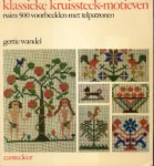 Wandel, Gertie - MODERNE KRUISSTEEK-MOTIEVEN - ruim 500 voorbeelden met telpatronen