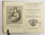 HAUTE, PETRUS VANDEN - Breviarium historicum ordinis minorum, sive brevis historia pro introductione deserviens ad brevem et specialem chronologiam et in tres tractatus divisum quorum primus continet vitam et acta S. Francisci de Assisio (...): secundus institutione...