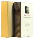 ROUSSEAU, J.J. - Les confessiones. Autres textes autobiographiques. Édition publiée sous la direction de Bernard Gagnebin et Marcel Raymond avec, pour ce volume, la collaboration de Robert Osmont.