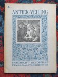  - Catalogus ANTIEK-VEILING Dordrecht 1 october 1918