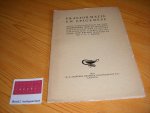 Barge, J.A.J. - Praeformatie en epigenese Rede uitgesproken op den driehonderd drie-en-zestigsten dies natalis der Leidsche Universiteit, 8 februari 1938 door den Rector Magnificus Dr J.A.J. Barge