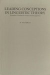 Salverda, R. - Leading conceptions in linguistic theory. Formalist tendencies in structural linguistics