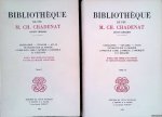 Éditions du Vexin français - Bibliothèque de feu M. CH. Chadenat, ancien libraire: geographie, voyages, atlas, ouvrages sur la marine, livres sur l'Asie, l'Afrique, l'Amerique et l'Oceanie: Index des noms d'auteurs et des ouvrages anonymes (2 volumes)