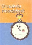 Jacobs, Wim - Gruusbeks woordeboek
