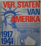 Dijk K van, Ulrich H, Verhoog A L - Verenigde Staten van Amerika 1917-1941  C S E katernen geschiedenis voor mavo havo vwo