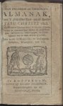 Van Zwaamens en Thompson's - Van Zwaamens en Thompson's Almanak Voor 't Jaar onzes Heeren Jesu Christi 1828.