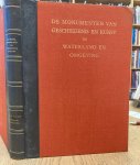 AGT, J. J. F. W. - Waterland en Omgeving. De Nederlandse Monumenten van Geschiedenis en Kunst. Geïllustreerde beschrijving uitgegeven vanwege de Rijkscommissie voor de Monumentenbeschrijving. Deel VIII. De  Provincie Noordholland. Eerste stuk: Waterland en Omgev...