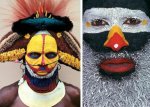 Malcolm Kirk (photography). Andrew Strathern (introduction) - Man as art. New Guinea body decoration