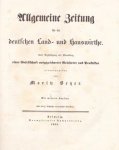 Prof. Moritz Beyer - Allgemeine Zeitung für die Deutschen Land- und Hauswirthe 1839