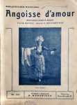 Benatzky`ego, R.: - Angoisse d`amour. Valse boston.Szumialy mu echa kawiarmni... (Biblioteczka Muzyczna. No. 110)