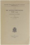 Jan F. Vanderheyden - De Livius-Vertaling van 1541 - Kanttekeningen bij de opdracht en Livius-uitgave van Jan Gyminck