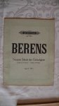 Berens,H - Neueste schule der geläufigkeit ( gelaufigkeit Op.) Opus  61 heft.1