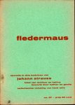 STRAUSS, Johann / Milo, Henk (Ned. vert.) - FLEDERMAUS