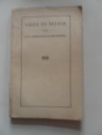 Berkelbach van der Sprenkel, S.F.H.J. - Vrees en religie Proefschrift graad van doctor Godsgeleerdheid met losse bijlage stellingen