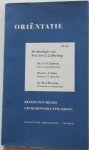 Tjalsma P D, Heering H J,  Sirks G J - Orientatie Referaten reeks 4/6  uit remonstrantse kring De theologie van G J Heering theoeratie en eschatologie idealisme en dialectiek het vroomheidselement