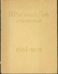 PA Haaxman jr., - H.P. de Swart &; Zoon : 's-Gravenhage 1804-1929