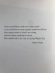 Robert Frank - Thank You